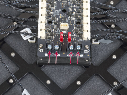 Heatbed terminals preparation