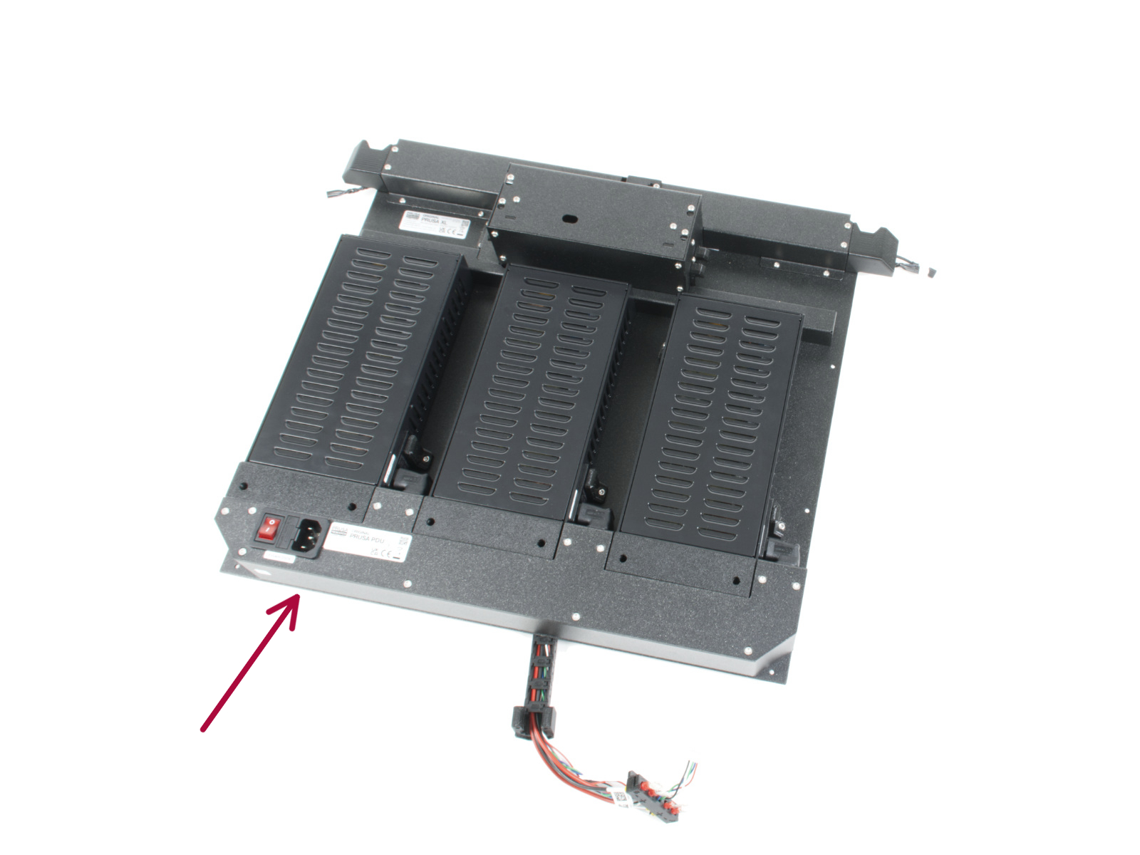 XL rear panel: parts preparation