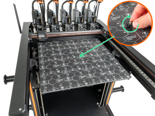 Wizard: Calibration pin installation