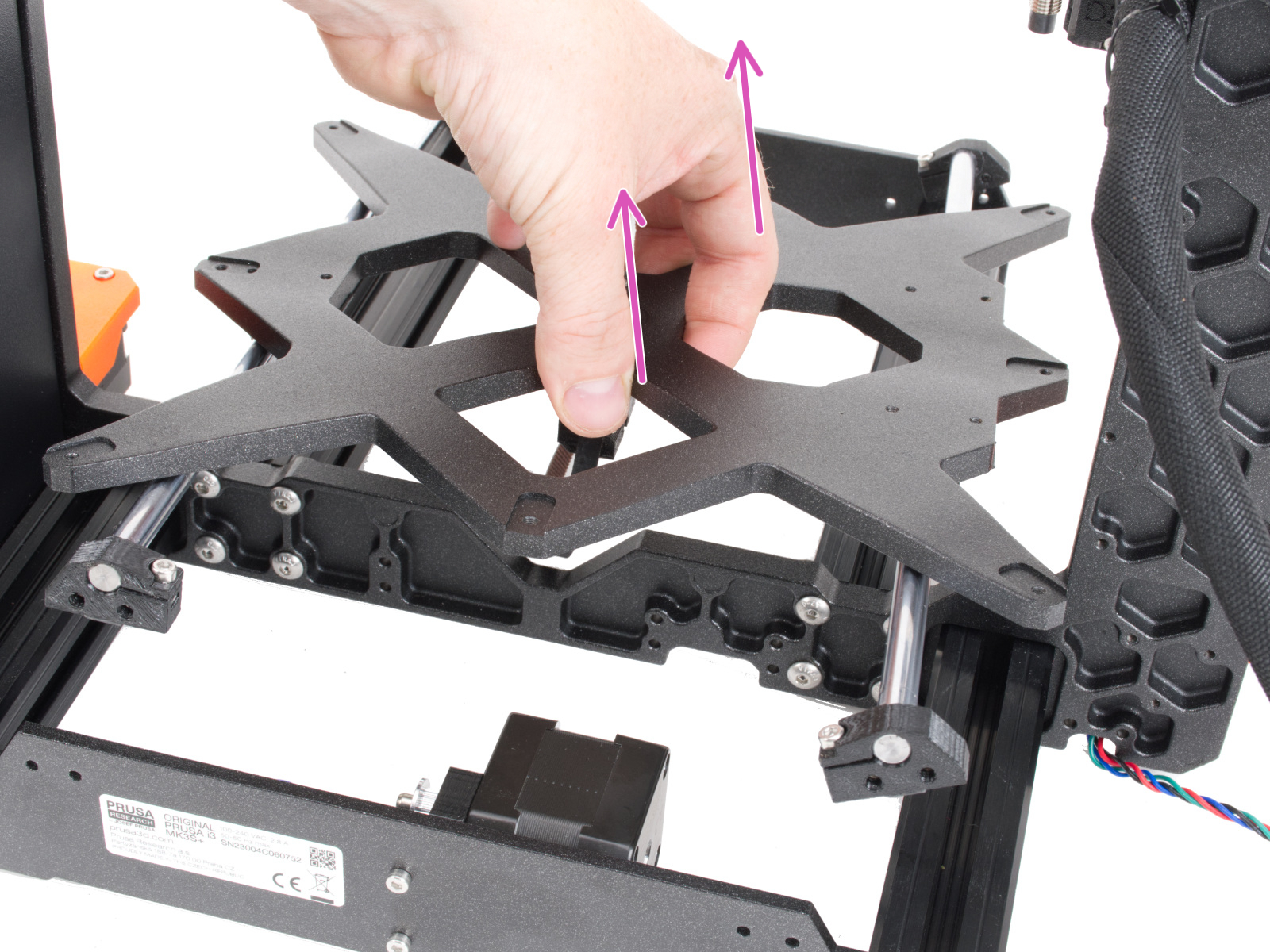 Removing the Y-axis assembly