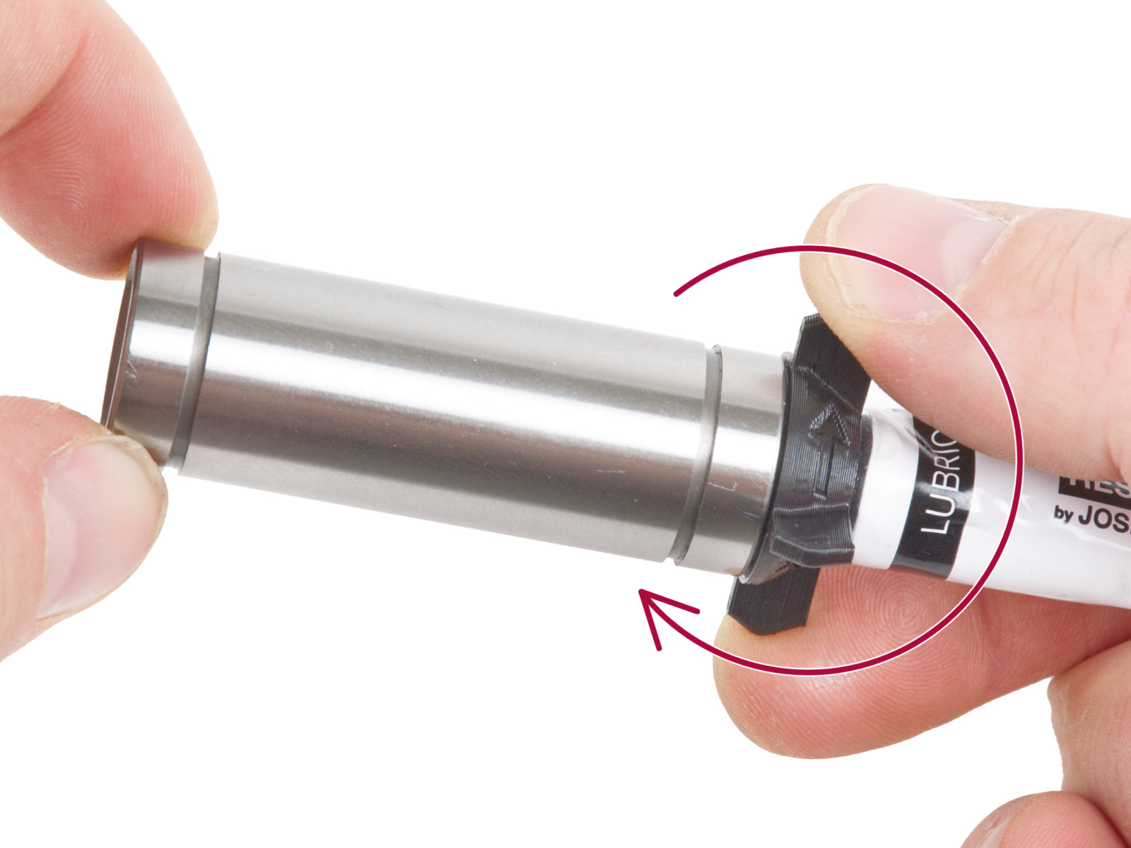 Lubricating the bearing