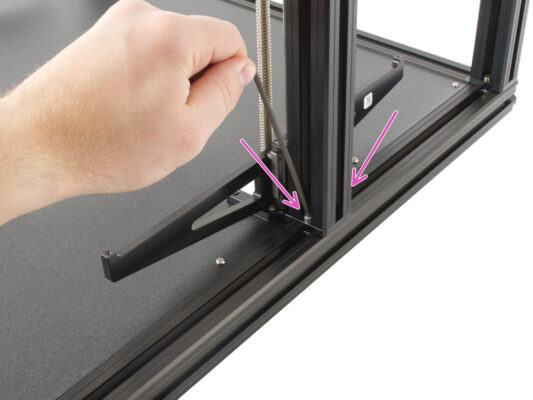 Securing the Z-Axis rotary