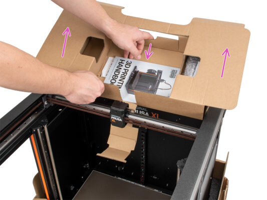 Removing the inserts