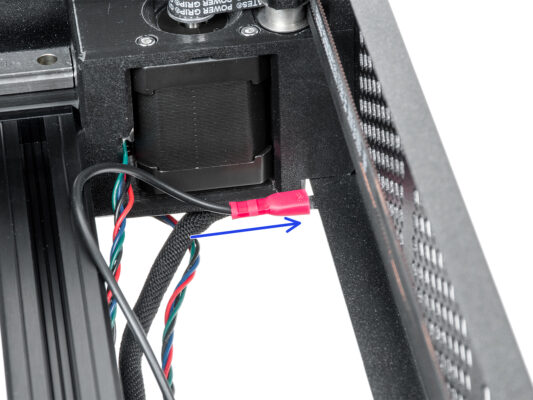Installing the frame grounding
