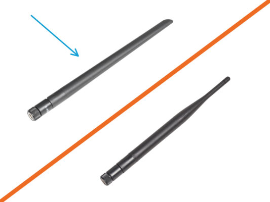 Version A: Installing the Wi-Fi antenna: parts preparation