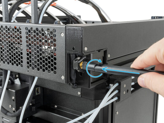 Version A: Installing the Wi-Fi antenna