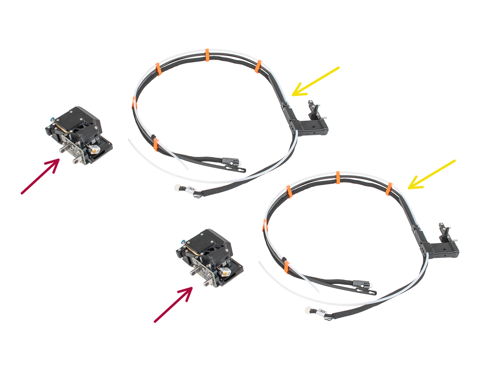 Nextruder assembly: parts preparation
