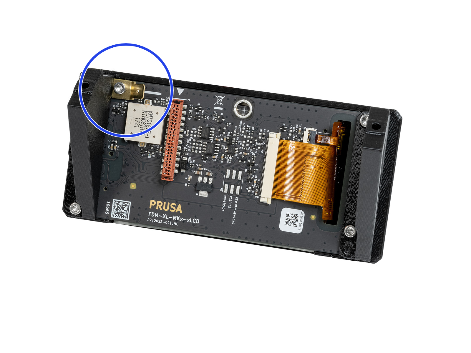 LCD assembly versions