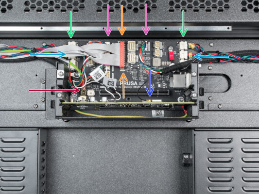 Overview of electronics wiring