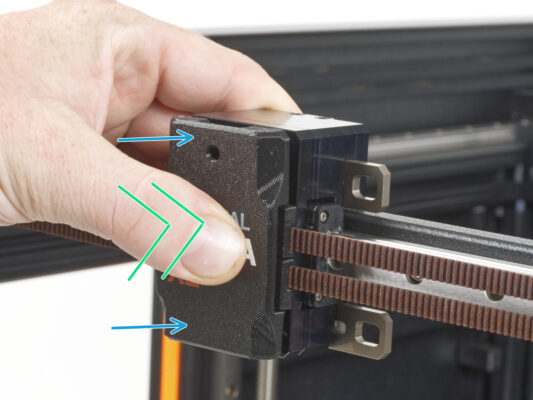 Covering the X-carriage