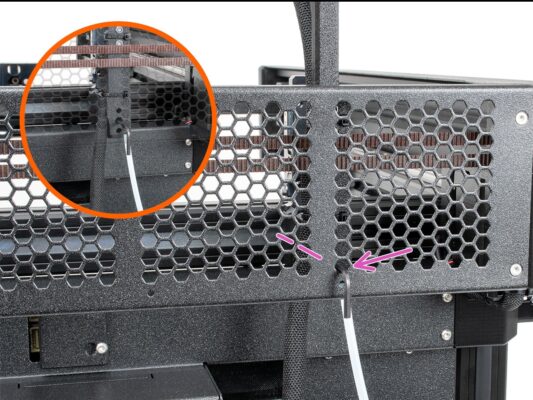 Attaching the Nextruder docks
