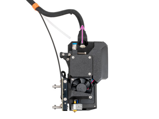 Packing the extruder