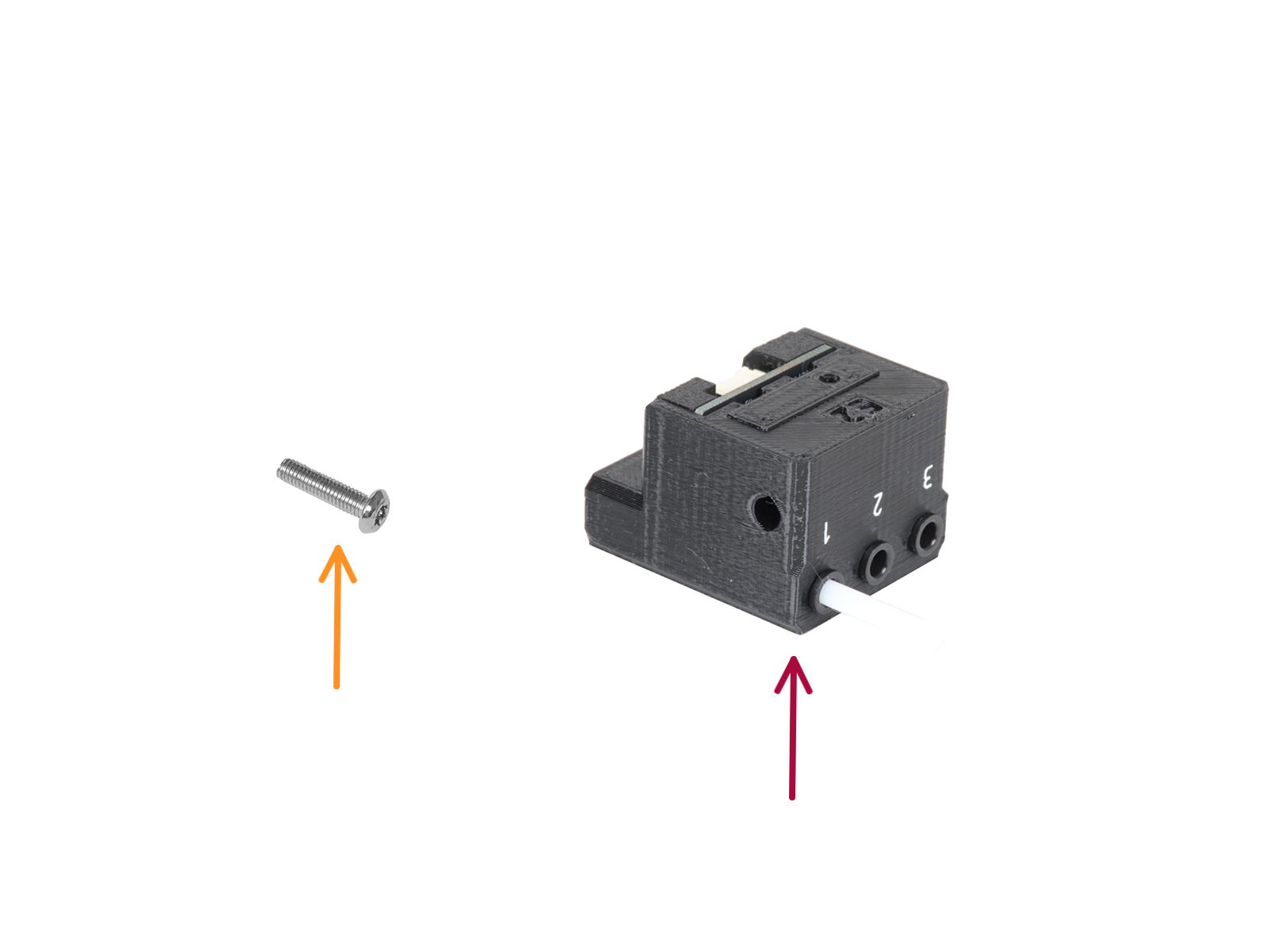 Preparando el sensor de filamento