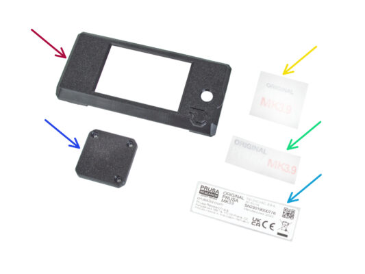 Stickers and labels: parts preparation I.
