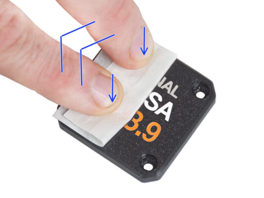 PG-case sticker (optional)