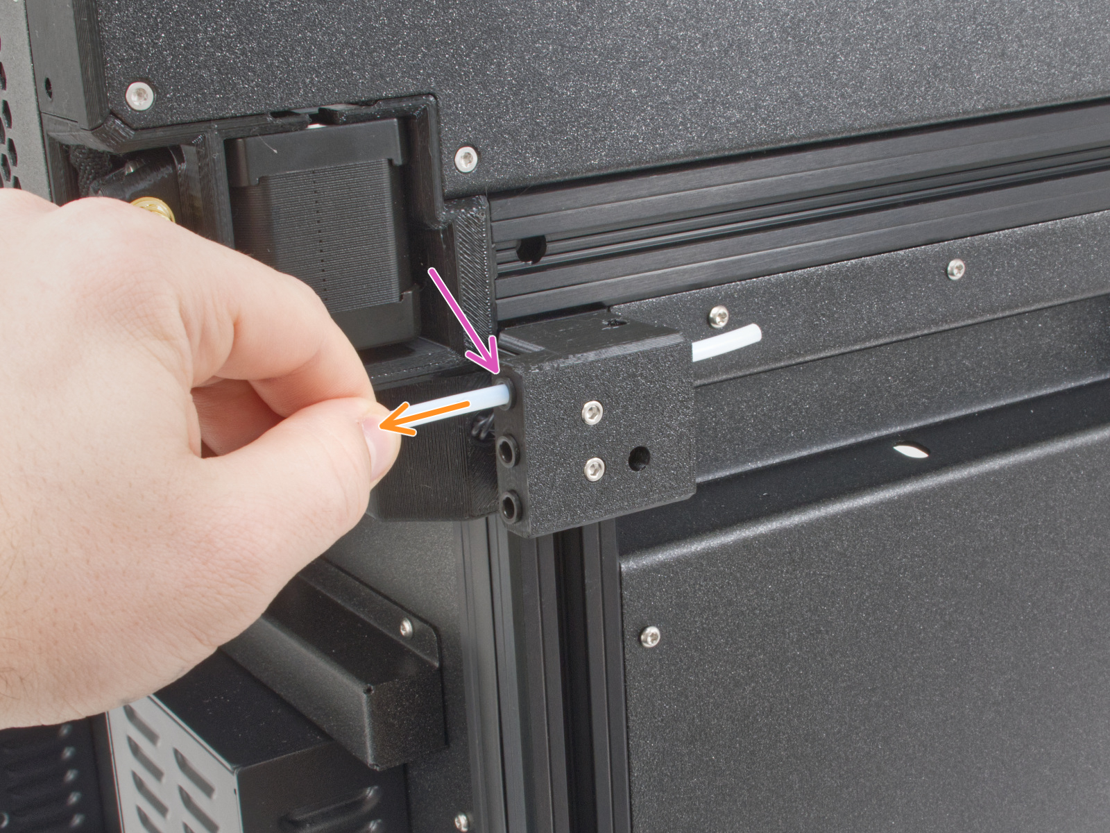 Detaching the filament sensor