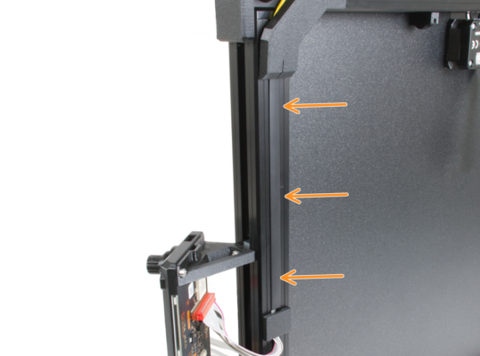 Routing the cables