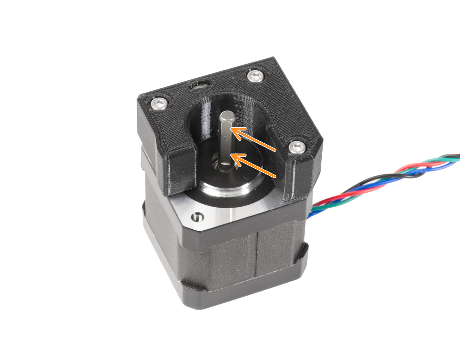 Assembling the Y-motor-holder