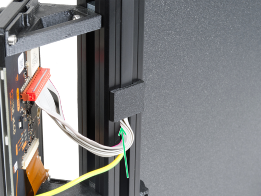 Routing the cables