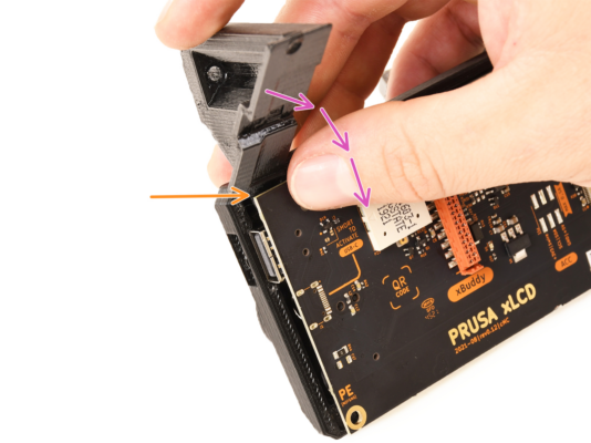 xLCD assembly