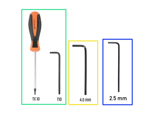 Necessary tools