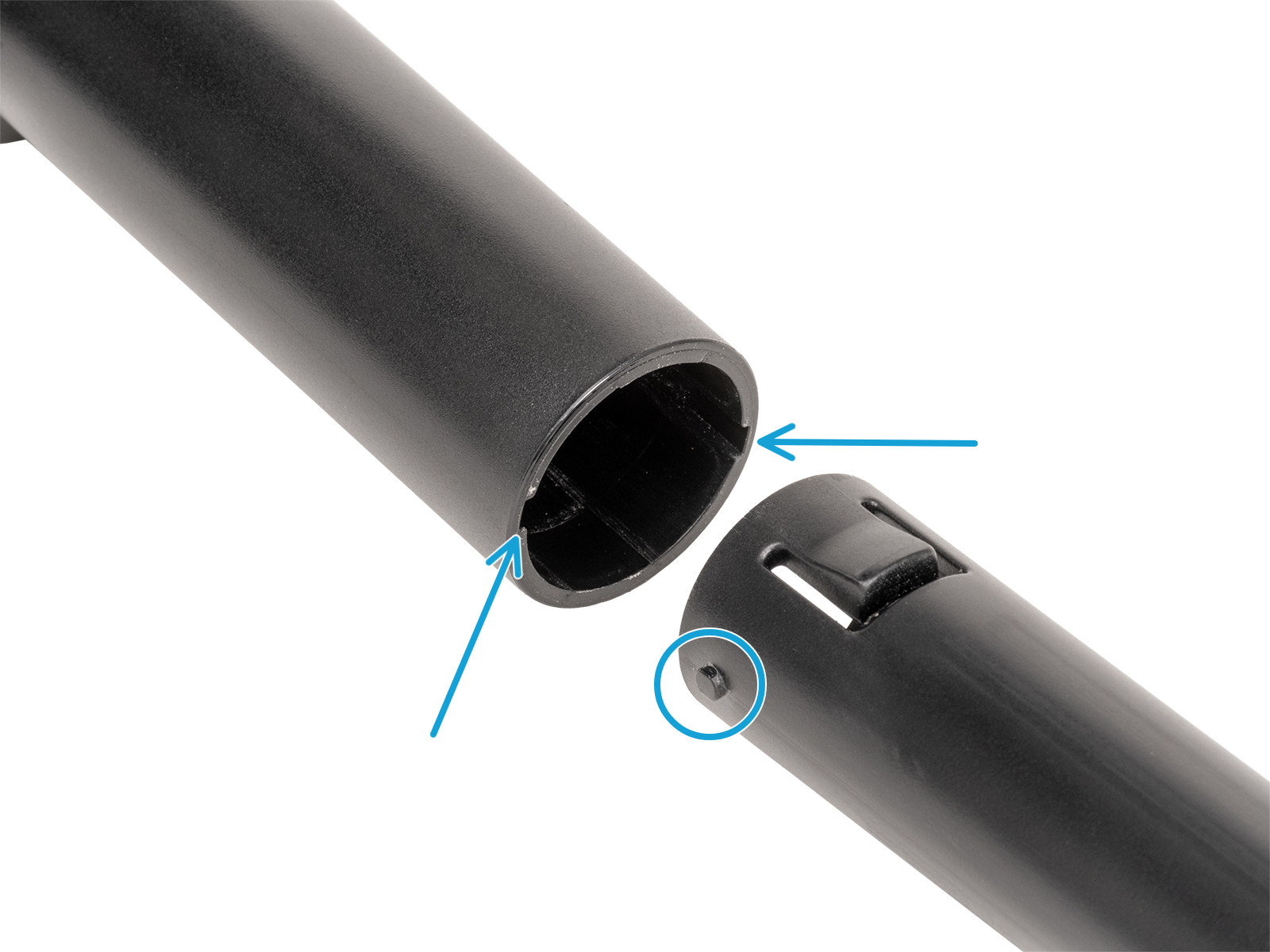 Version B: Assembling the spool holder