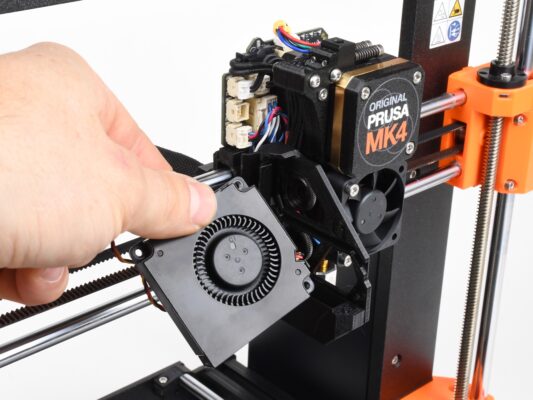 プリントファンの交換方法 (MK4 / MK3.9)