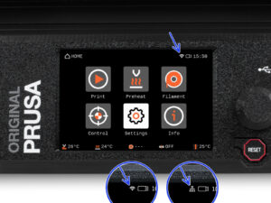 Network Connection (CORE One L, CORE One, MK4S, MK3.9S)