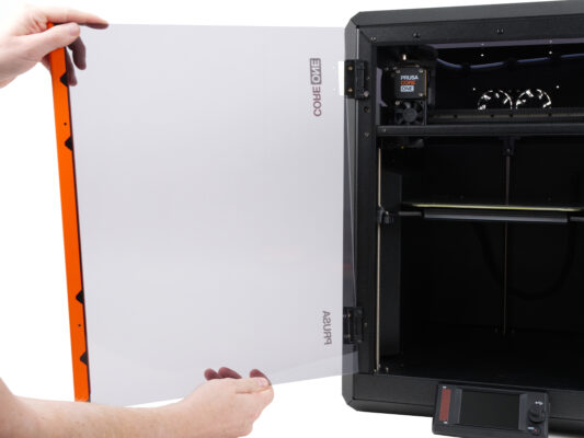 How to reverse the door orientation (CORE One) | Prusa Knowledge Base