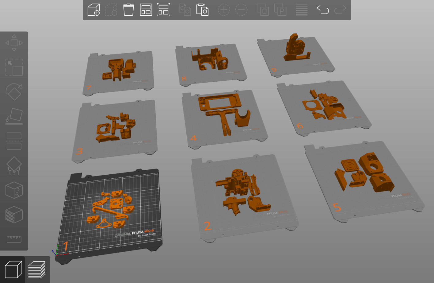 Multiple build plates on PrusaSlicer | Prusa Knowledge Base