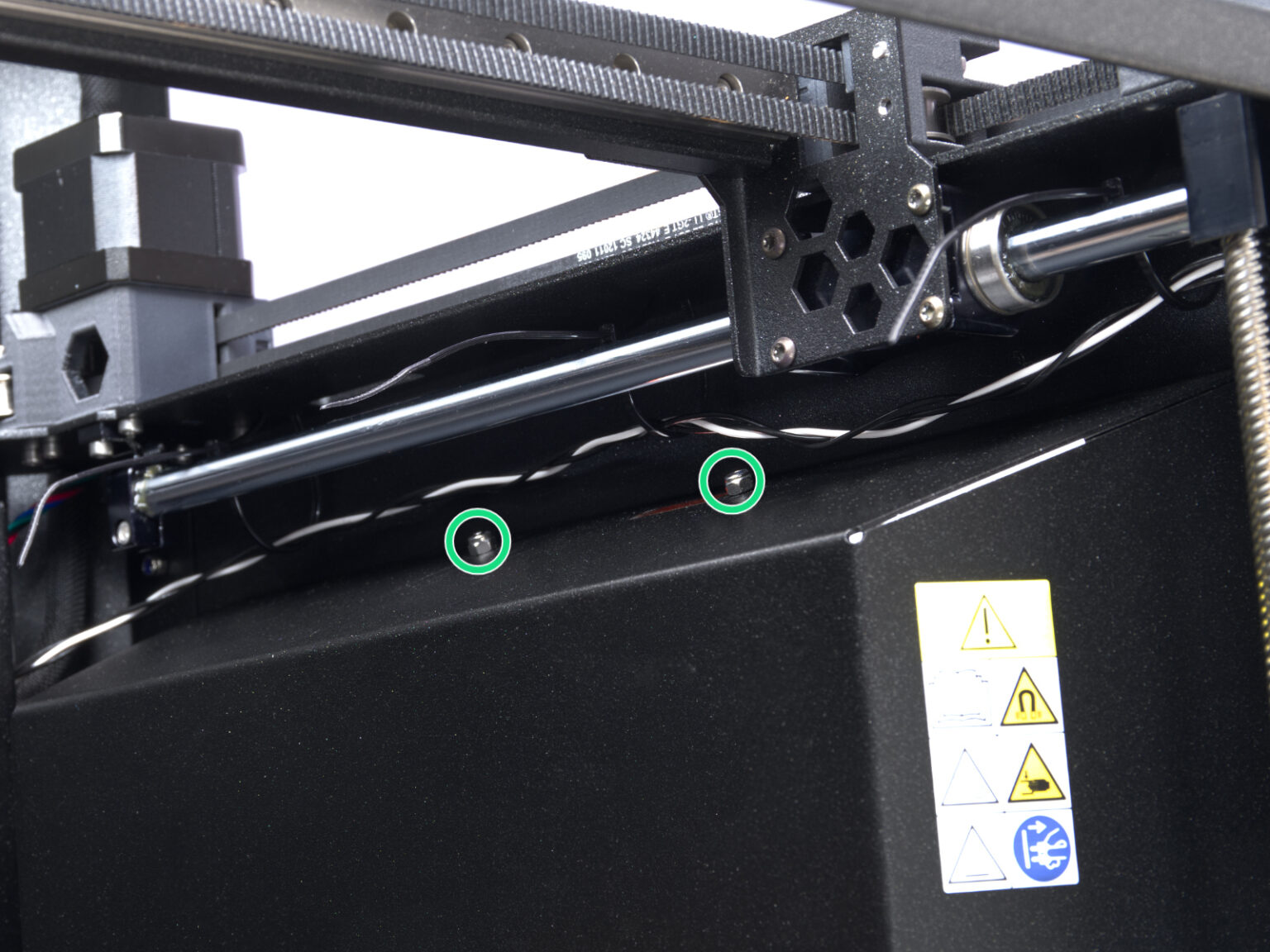 Install larger bucket on Prusa CORE One INDX | Prusa Knowledge Base