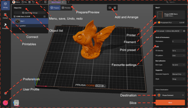 First print with PrusaSlicer (3.0.0) | Prusa Knowledge Base