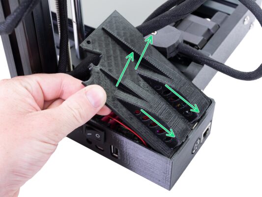 Otevření krytu elektroniky