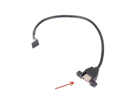 Nový USB konektor - příprava dílů (verze 1.0)