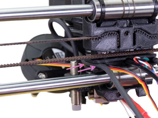 Cable guiding