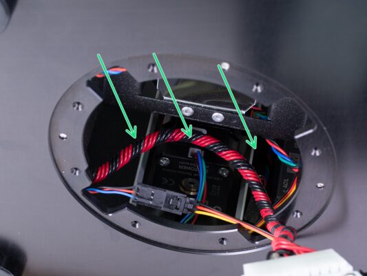Connexion de l'ensemble des LED UV