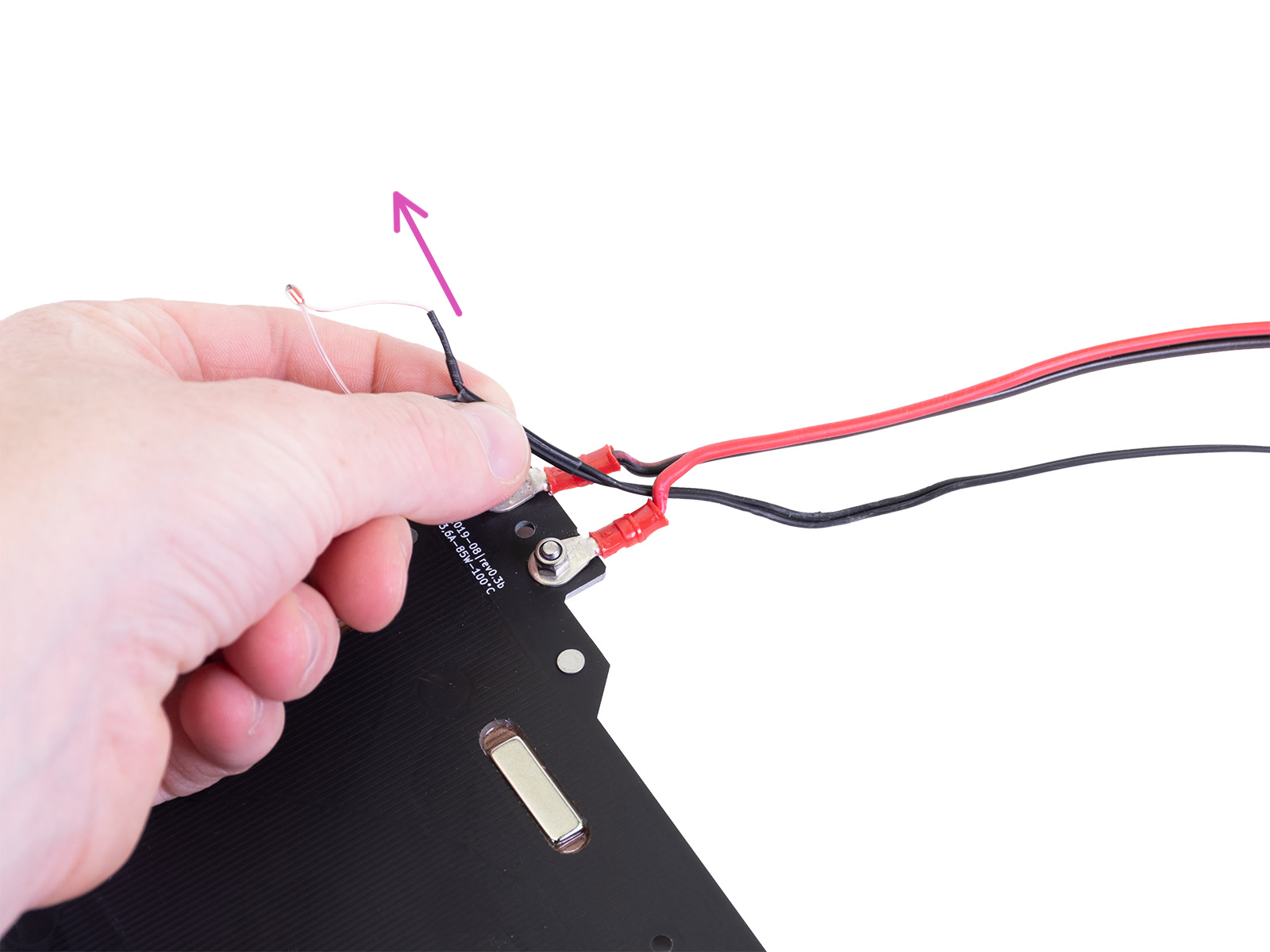 Removing the thermistor