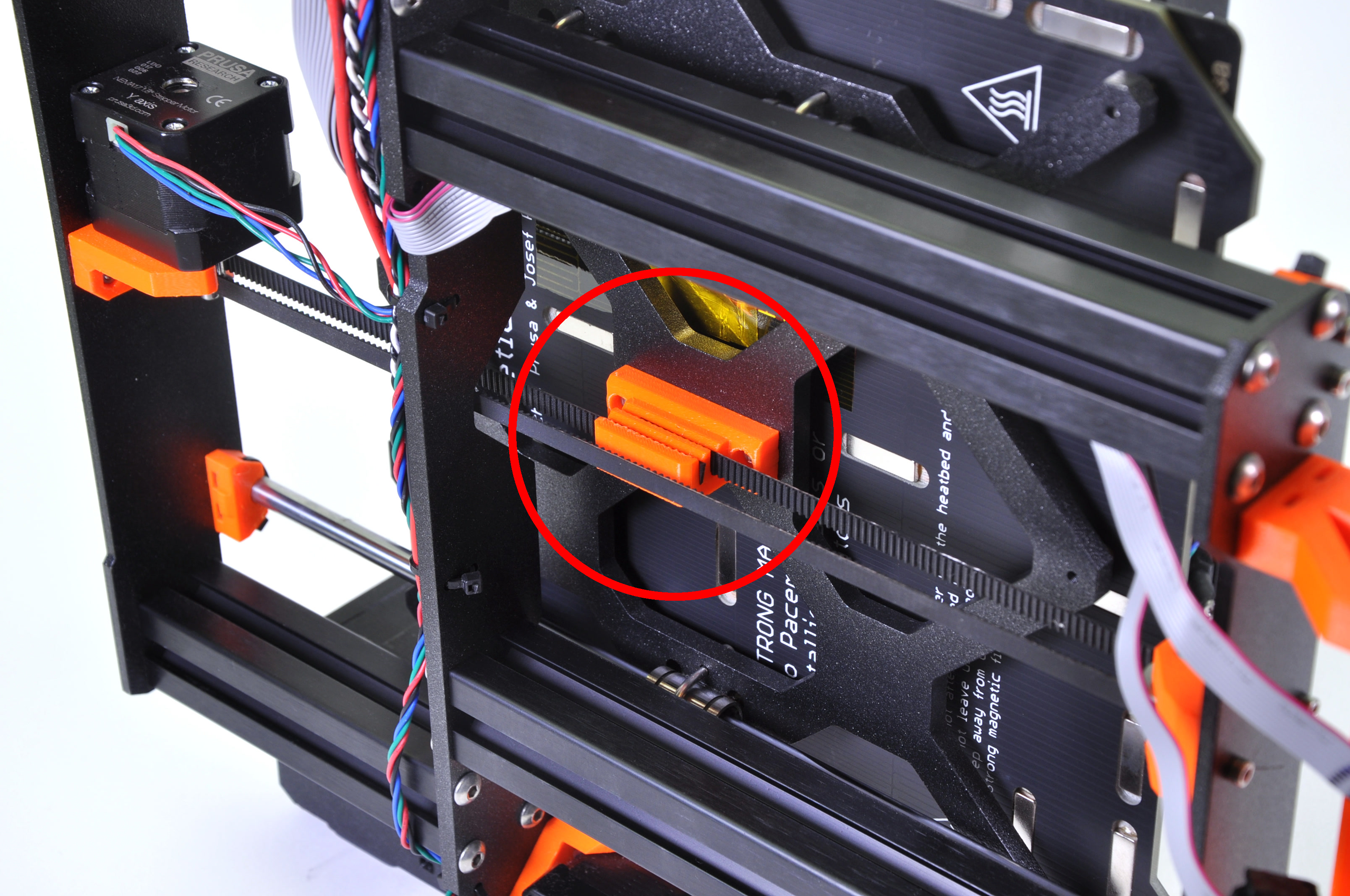 Prusa Knowledge Base Adjusting belt tension MK3/S