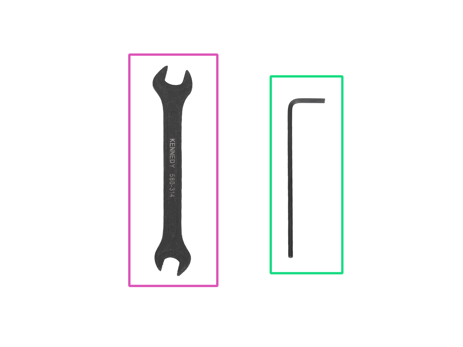 Tools and fasteners necessary for this guide