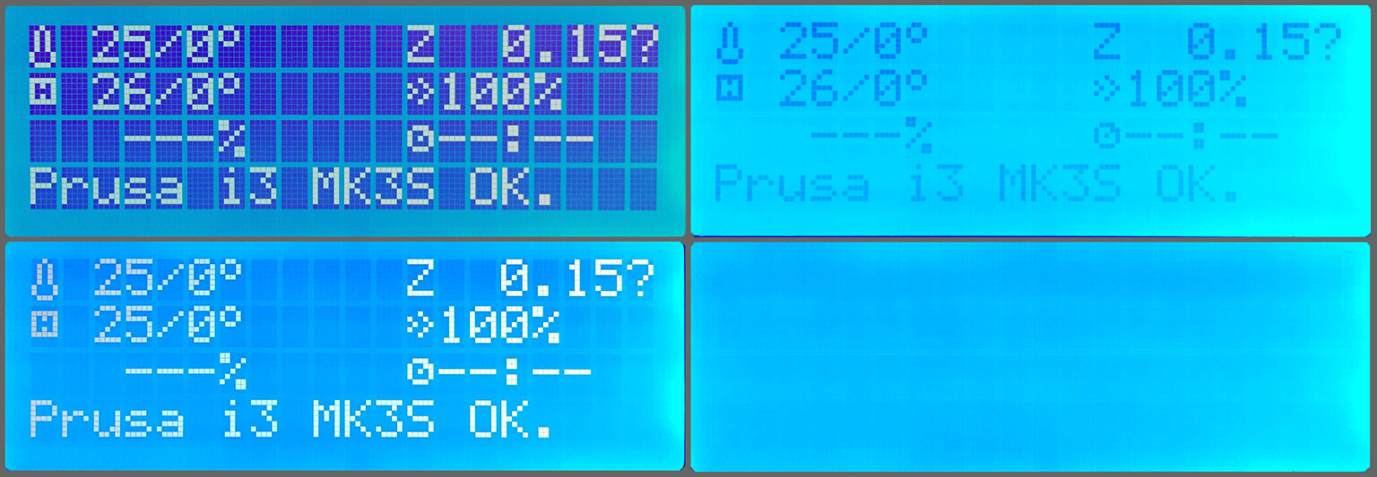 LCD screen contrast adjustment (i3) | Prusa Knowledge Base