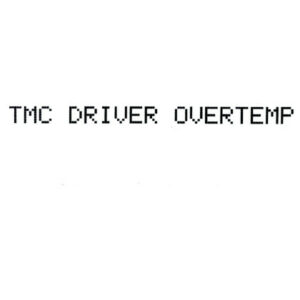 TMC driver overtemp