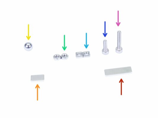Extruder-body parts preparation