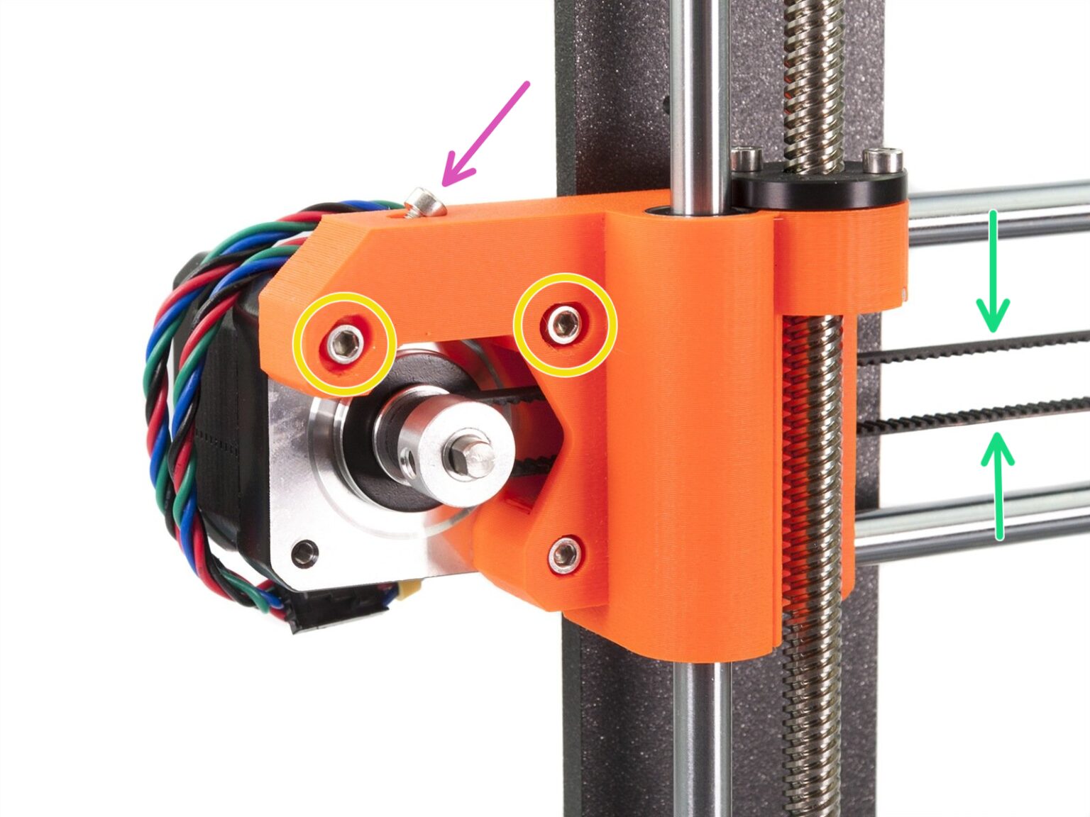 ベルト張力の調整 (MK4/S, MK3.9/S, MK3.5/S, MK3/S/+) | Prusa