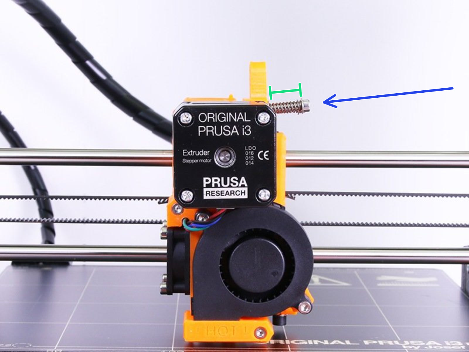 アイドラーネジ張力の調整 | Prusa Knowledge Base