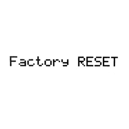 Factory reset (MK2S/MK2.5S/MK3S) | Prusa Knowledge Base