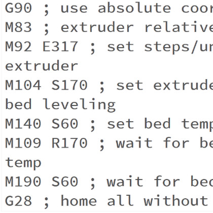 Pausing the i3, what Gcode needs to be used?