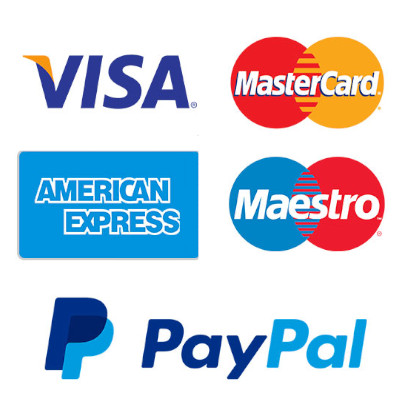 paypal logo with credit cards