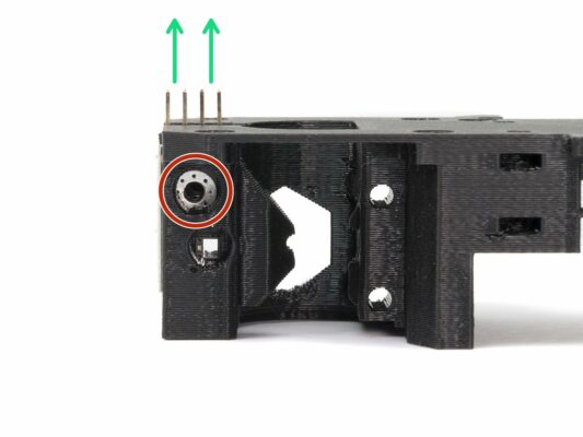 Montaje del sensor de filamento (parte 4)