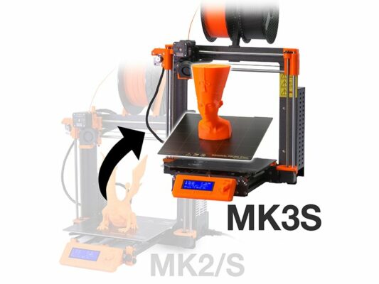Actualización de la Original Prusa i3 MK2 a la MK3S