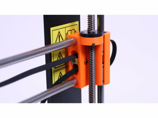 X-axis belt idler guide